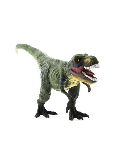Yumuşak Plastik 31 Cm Dinozor Figür - Yeşil T-Rex