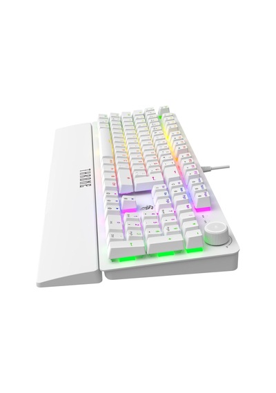Lumina K1 Chromatic Argb Işıklandırma - Makro Yazılımlı - Red Switch - Bilek Destekli Mekanik Klavye