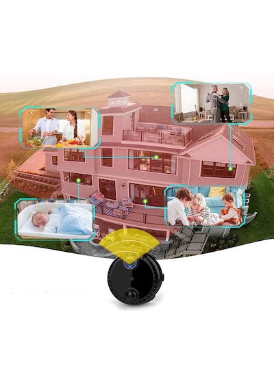 Secumore S43 4k Pır Sensörlü Mini Wi-fi Güvenlik Kamerası