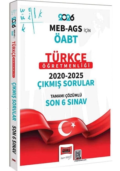 Yargı 2026 Öabt Meb Ags Türkçe Öğretmenliği Tamamı Çözümlü Son 6 Sınav Çıkmış Sorular