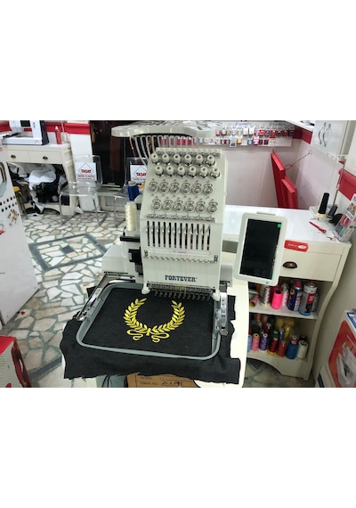 Fortever Halo-100 Tek Kafa 12 İğne Nakış Makinesi
