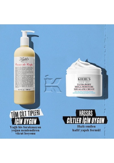 Kiehl's Ultra Body Mega Moisture Squalane Cream 250 Ml