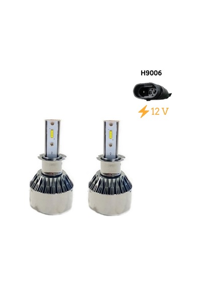 Space Led Far Ampulü Küçük Kasa Beyaz H9006/36W/4800Lm/12 /  Laam9
