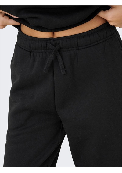 Onlbest Lıfe Straıght Pant Swt Noos Kadın Black Eşofman Altı - 15338734 Siyah