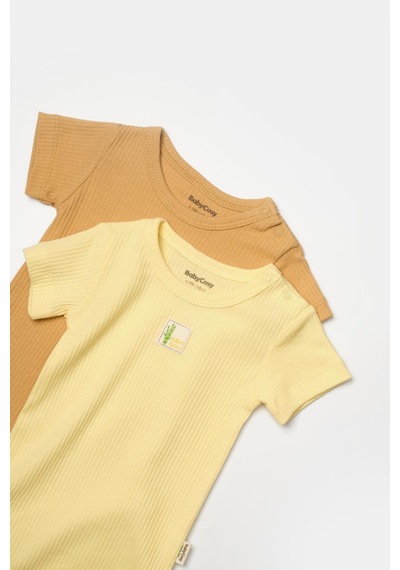 BabyCosy Bebek 2 Parça Kısa Kol Body, %50 Bambu - %50 Organik Pamuk, Bebek Ve Yenidoğan Serisi - Csyb9016bebek 2 Parça Kısa Kol Body, %50 Bambu - %50 Organik Pamuk, Bebek Ve Yenidoğan Serisi - Csyb9016 Sarı