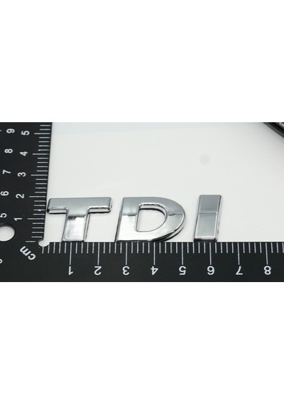 Audi Tdi Bagaj Krom Abs 3M 3D Yazı Logo Arma