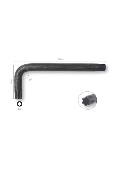 Ceta Form T40 Torx Allen (Alyan) Anahtar