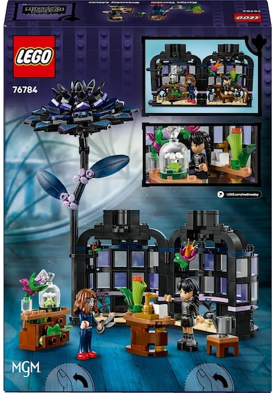 LEGO® Wednesday Siyah Yıldız Çiçeği 76784 - 9 Yaş ve Üzeri Çocuklar için Koleksiyonluk Çiçek Modeli Yapım Seti (358 Parça)