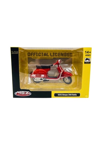 1/18 Weber 1976 200 Rally Model Motosiklet
