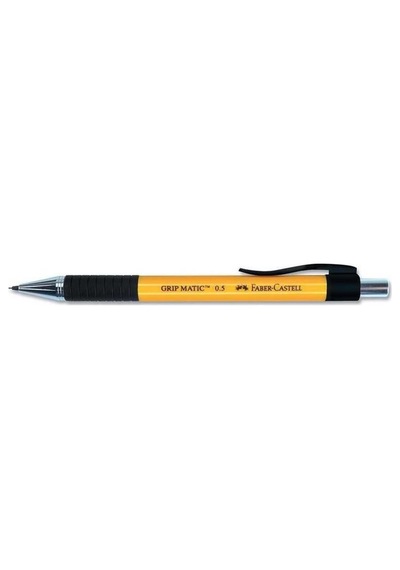 Faber Castell Grip Matic 1318 0.5mm Versatil Kalem Sarı 10'lu Paket Çok Renkli