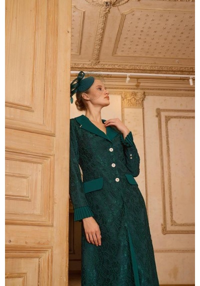 Senna Alıcıa Dress Zümrüt Zümrüt