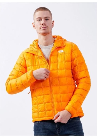 The North Face Eco Hoodie 2.0 Erkek Turuncu Kapüşonlu Mont 001