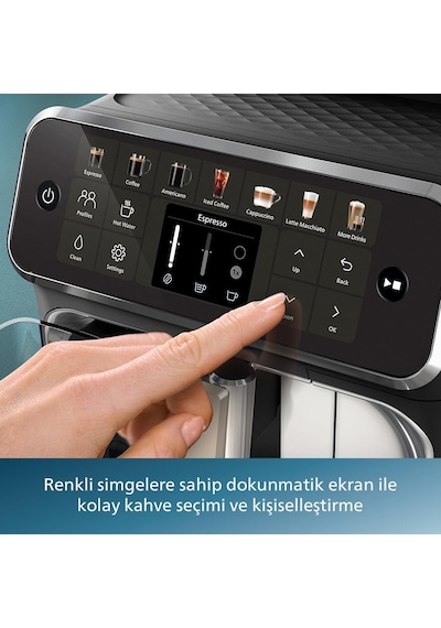 Philips 4400 Serisi Lattego Ep4446/70 Tam Otomatik Espresso Makinesi