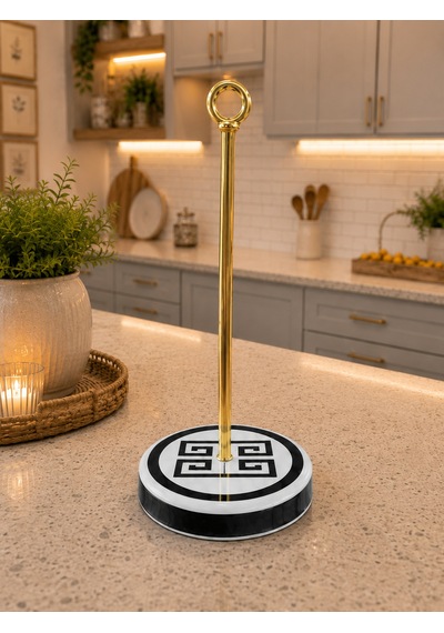 Kağıt Havluluk - Versa Desen Siyah Gold