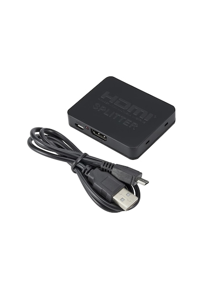 Alfais 4533 2 Port Hdmi Switch Splitter Ekran Çoklayıcı Çoğaltıcı