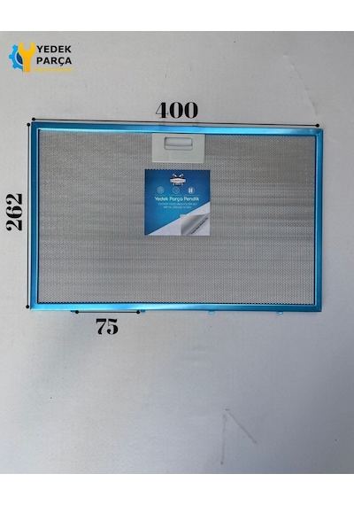 Termikel Uyumlu Davlumbaz Filtresi 40x26,2 Cm Arka Aralık 7,5cm