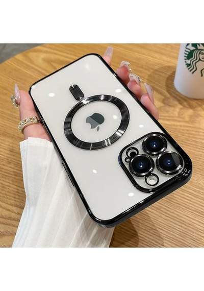Ally Apple Uyumlu iPhone 14 Pro Max 6.7Inç Renkli Kenar Lazer Çerçeveli Magsa 565440120