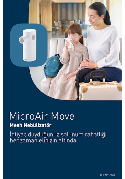 Omron Microair Go Ne-u300 Mesh Nebülizatör