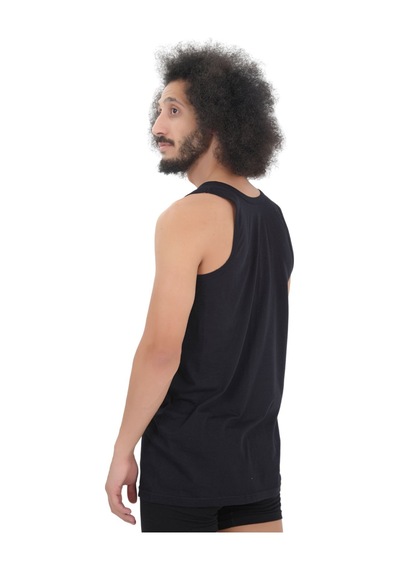 Cnt Erkek Atlet Pamuklu Basic 6'lı Premium Paket Siyah Siyah