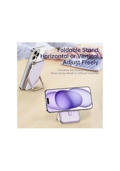 P30 10.000 Mah Pd 30w Standlı Magsafe Powerbank Bej - 722323589 Bej