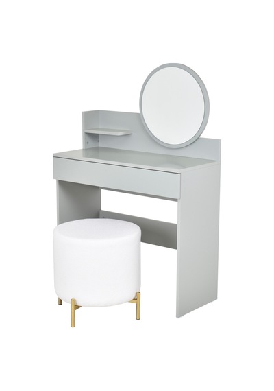 Vilinze Urla Tek Çekmece Bölmeli Organizer Kozmetik Aynalı Mini Makyaj Masası Küf Yeşili Vilinze Urla Tek Çekmece Bölmeli Organizer Kozmetik Aynalı Mini Makyaj Masası Küf Yeşili
