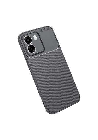 Newface Oppo Oppo A6t 5g Auto Focus Karbon Kapak - Gri