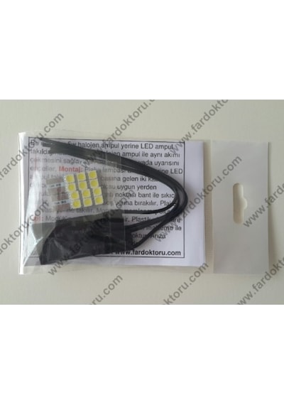 Fardoktoru Vw Golf 7 Beyaz Led Plaka Lambasi Ampul Seti Ariza Işiği Yakmaz