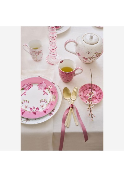 Pembe Porselen Kupa Seti 145 Ml