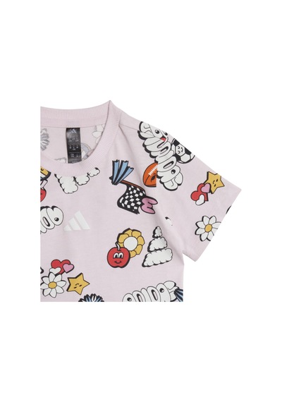 Adidas Jı6235 I Fun Aop Set Bebek Eşofman Takımı Renkli