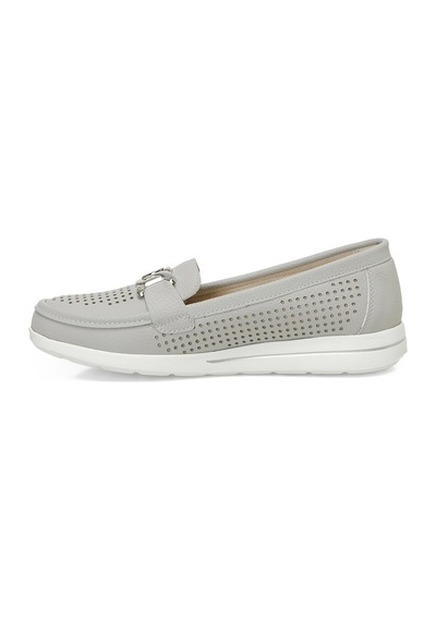 Polaris 166019.z5fx Grı Kadın Loafer 000000000101971086 Gri