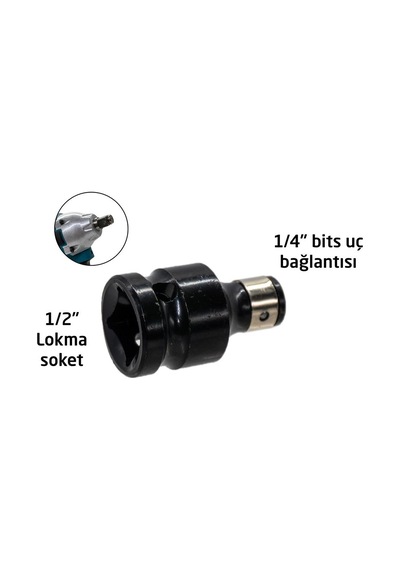 6264 1/2" Bits Tutucu Lokma Adaptörü