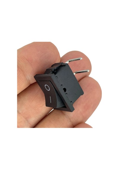 Ic-120d Mini Işıksız Anahtar İğne Bacak 90 Derece On-off 2p