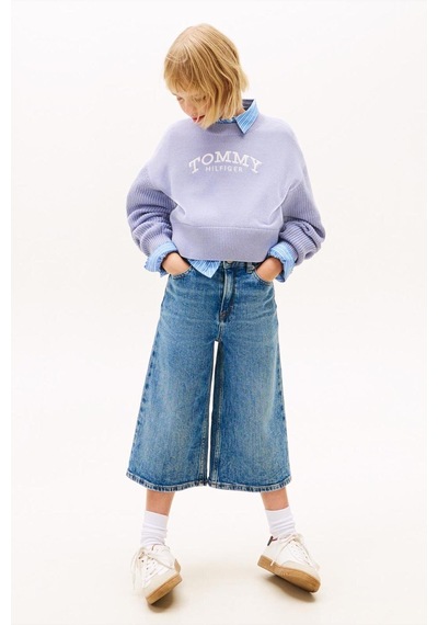 Tommy Hilfiger Kız Çocuk Triko Kg0kg08921 Lila