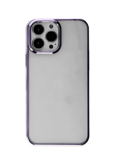 İphone 13 Pro Max Kılıf Element Silikon - Mor