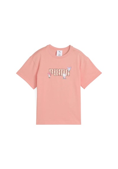 Puma X Hk&fr Graphic Tee Pembe Kız Çocuk T-shirt & Polo