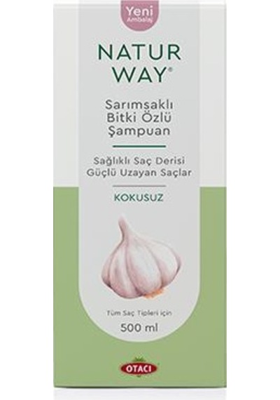 Otacı Naturway Sarımsaklı Şampuan Kokusuz 500 ml