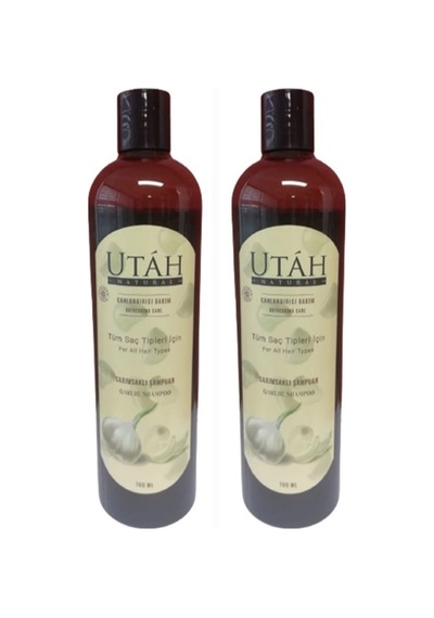 Utah Sarımsak Özlü Canlandırıcı Saç Şampuanı Tüm Saçlar 2 x 700 ML