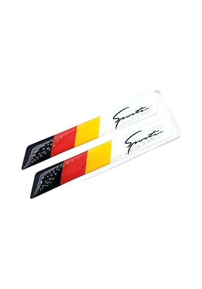 Germany Çamurluk Logosu Uyumlu Damla Sticker - Almanya Sports Sticker Damla
