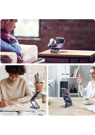 Dux Ducis Z-shape Alüminyum Alaşımlı Katlanır Telefon Standı