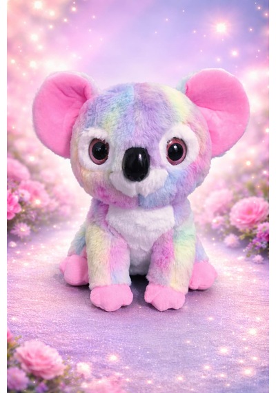 Koala Peluş Oyuncak 30 Cm Açık Pembe