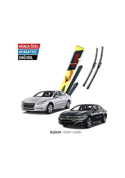 Peugeot 508 İnwells Muz Silecek Takımı 2011-2017