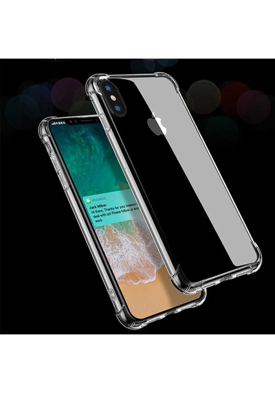 Apple Uyumlu iPhone Xs Max 6.5 Kılıf Zore Nitro Anti Shock Silikon Renksiz