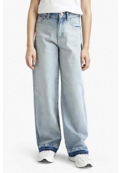 Defacto Kız Çocuk 90s Wide Leg Geniş Paça Jean Pantolon F7540a825aunm39 Mavi Defacto Kız Çocuk 90s Wide Leg Geniş Paça Jean Pantolon F7540a825aunm39 Mavi