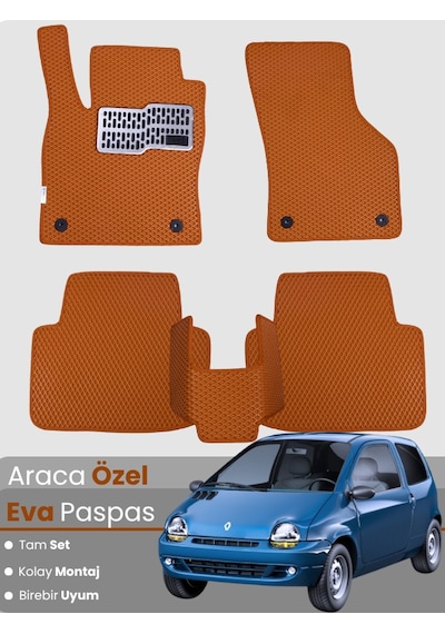 Renault Twingo 1993-2012 Uyumlu Eva Paspas Tam Set Oto Paspas,araca Özel,kolay Montaj 983