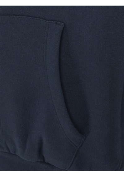 Jack & Jones Jack&Jones Kapüşonlu Büyük Beden Lacivert Erkek Sweatshirt 12163777 Lacivert