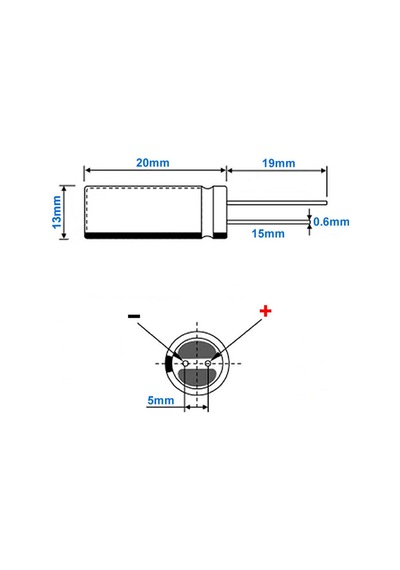 220f 4v 5a Süpercap 13x20mm Dıp Süper Kapasitör Enerji Depolama Güneş Rüzgar Akü Batarya Güç Kaynağı