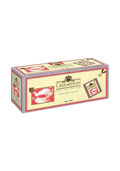 Champion Siyah Süzen Bardak Poşet Çay 25 x 2 G