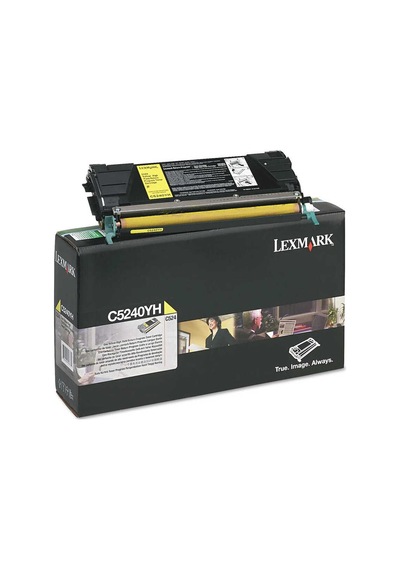 Lexmark C524-C5240Yh Sarı Toner Yüksek Kapasiteli
