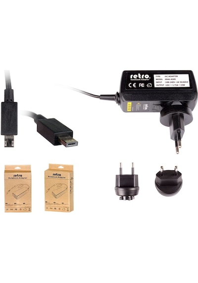 Asus Eeebook 19v 1.75a 33w Özel Uçlu Şarj Adaptör Retro