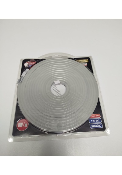 Neon Led 12v Dış Mekan 5 Metre 3000k Günışığı Horoz 3000K(Günışığı)